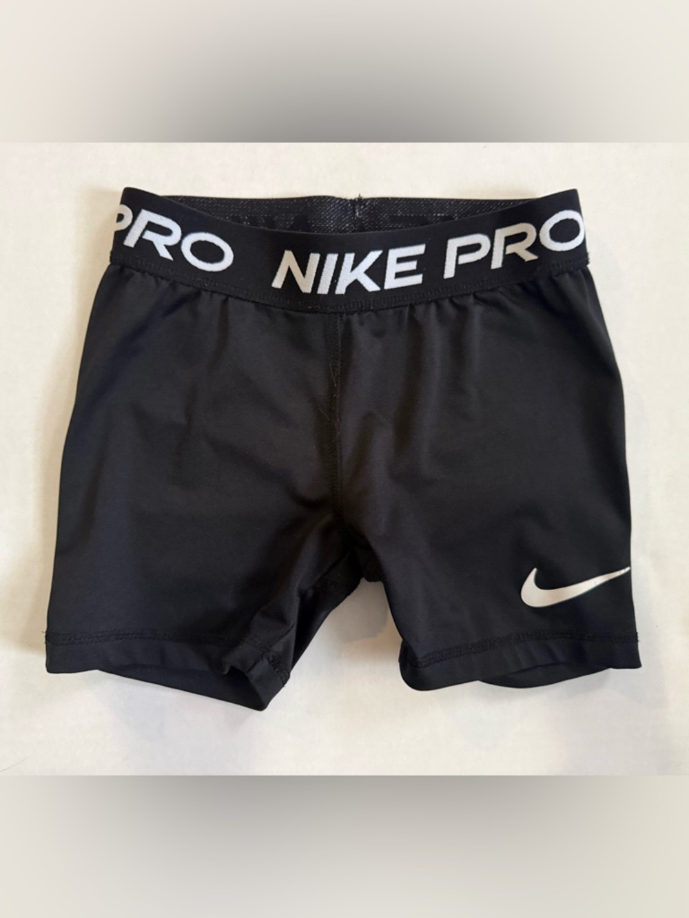 NIKE PRO DRI-FIT Black Compression Shorts Size L 6x 116-122 cm 6-7 years